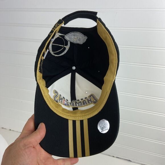 Adidas 2008 BOSTON CELTICS NBA Champions Locker Room Adjustable Cap The Finals - Picture 9 of 12